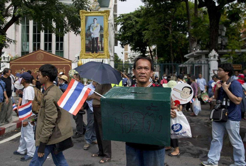 Thái Lan điều động gần 3.000 cảnh sát đối phó biểu tình